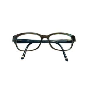 ESCADA VES275S Eyeglasses Frame ONLY Brown Blue Marble 140